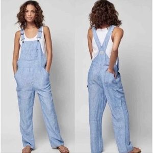 Faherty Linen Engineer Overall Medium